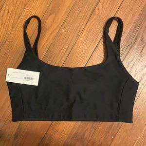 Outdoor Voices Black Bra